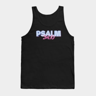 Psalm 34:10 Those Who Seek The Lord Lack No Good Thing. Quote The Bible Tank Top